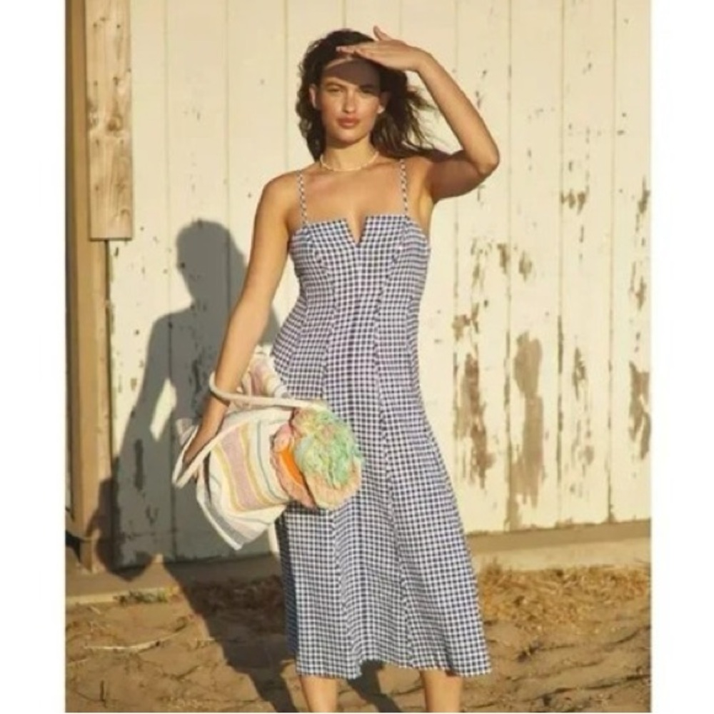 NWT Anthropologie Gingham Dress